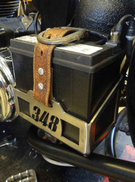 custom battery box for motorcycle